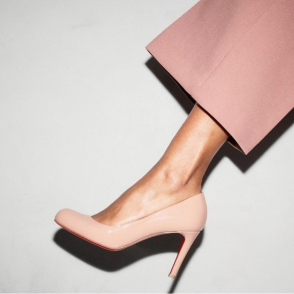 Nude Parisian Christian Louboutin 85 mm Pumps - Patent calf leather - Blush - Picture 5 of 10